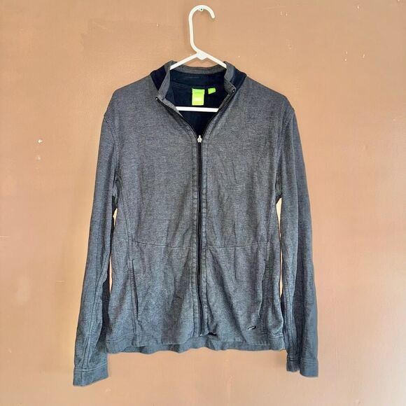 Hugo Boss Men's Modern Fit Full Zip Collared Sweatshirt - M - Picture 3 of 8